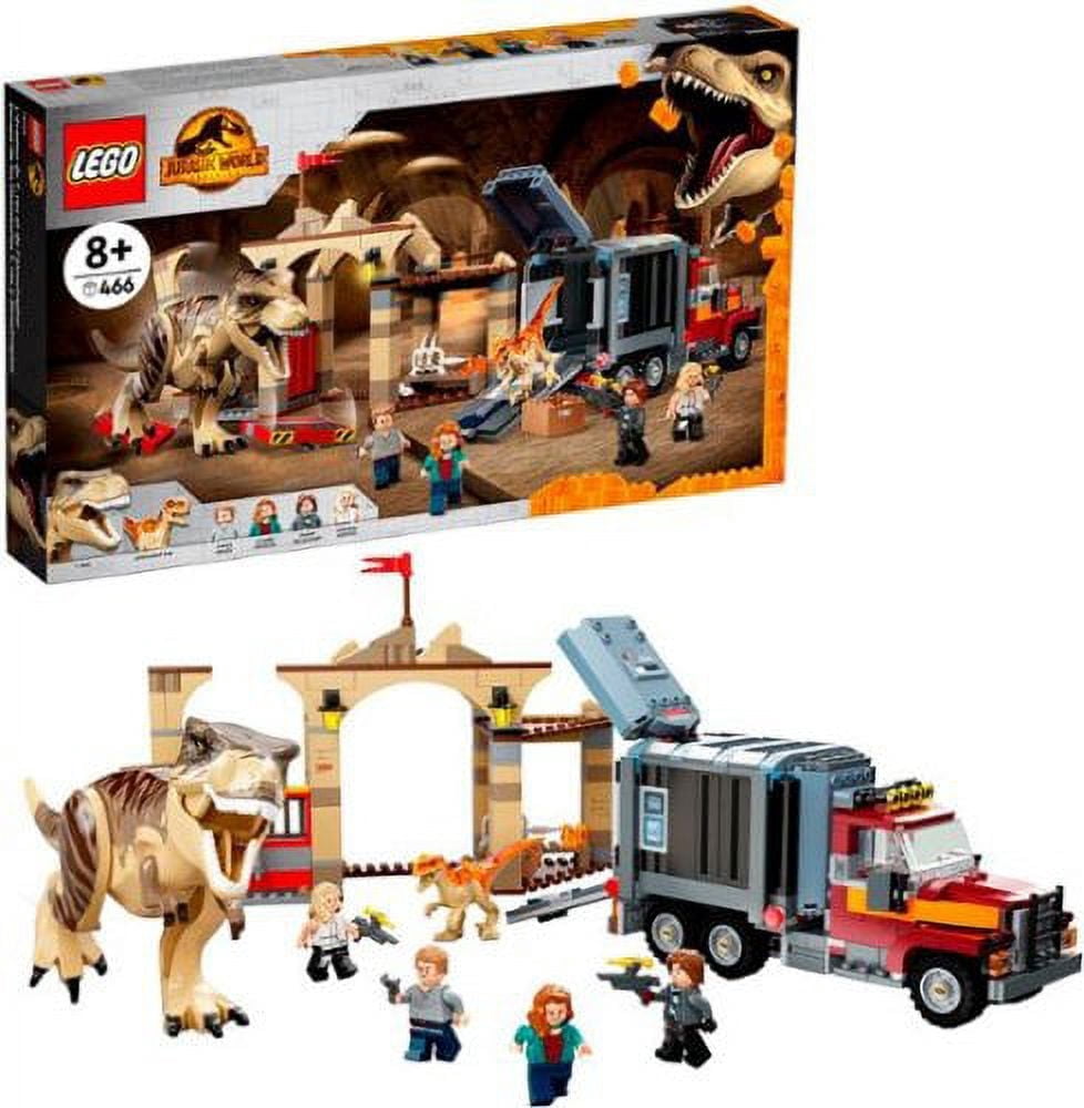Lego Jurassic World T.Rex and Atrociraptor Dinosaur Escape 76948