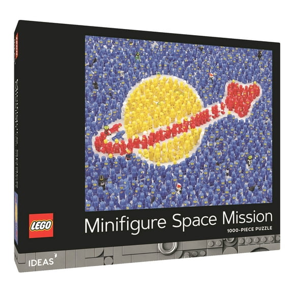 Lego: LEGO IDEAS Minifigure Space Mission 1000-Piece Puzzle (Jigsaw)