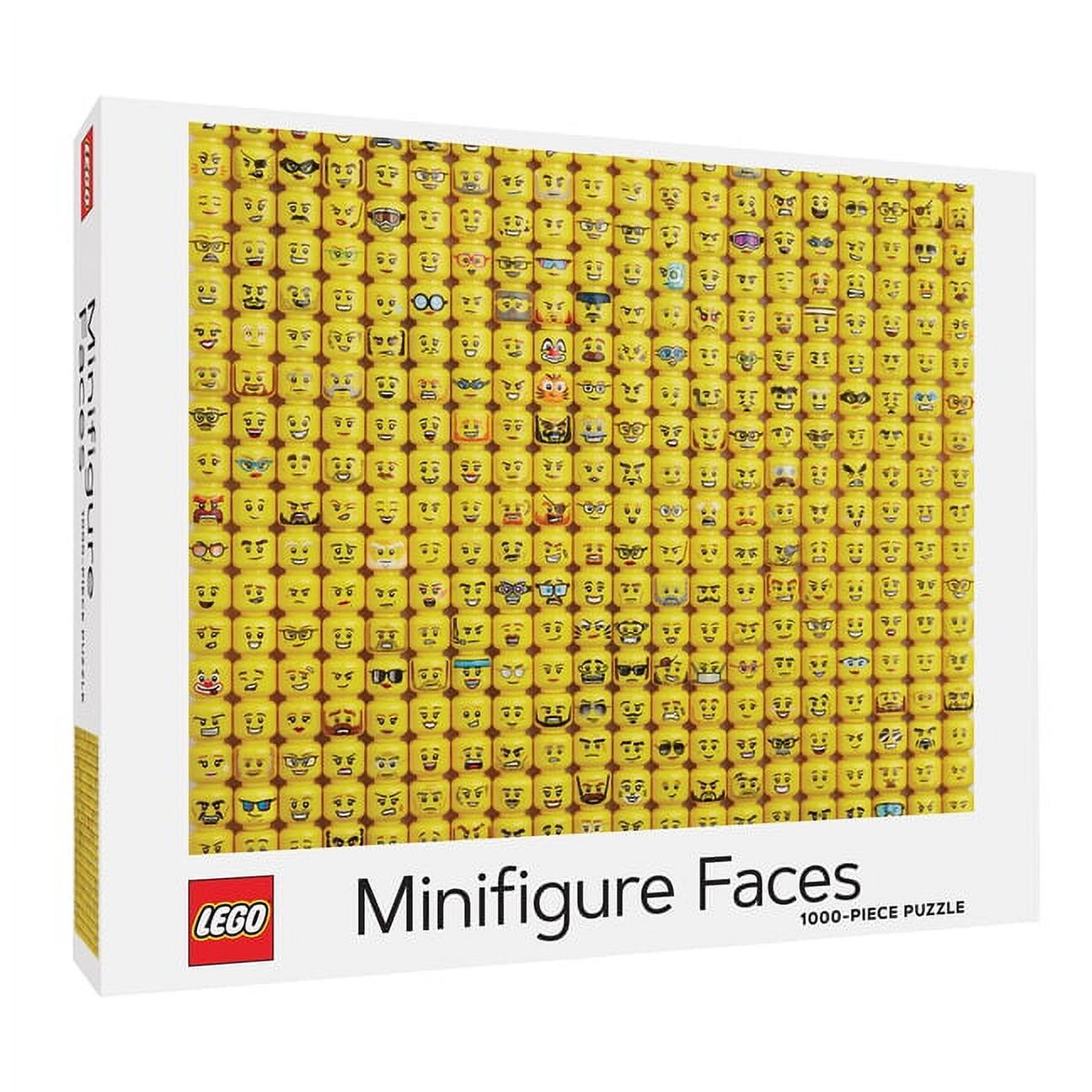 Lego: LEGO Minifigure Faces 1000-Piece Puzzle (Jigsaw) - image 1 of 3