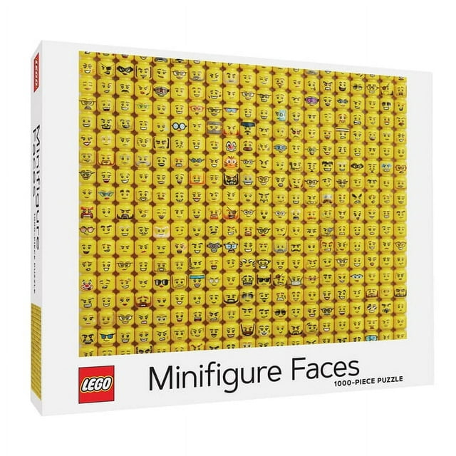 Lego: LEGO Minifigure Faces 1000-Piece Puzzle (Jigsaw)