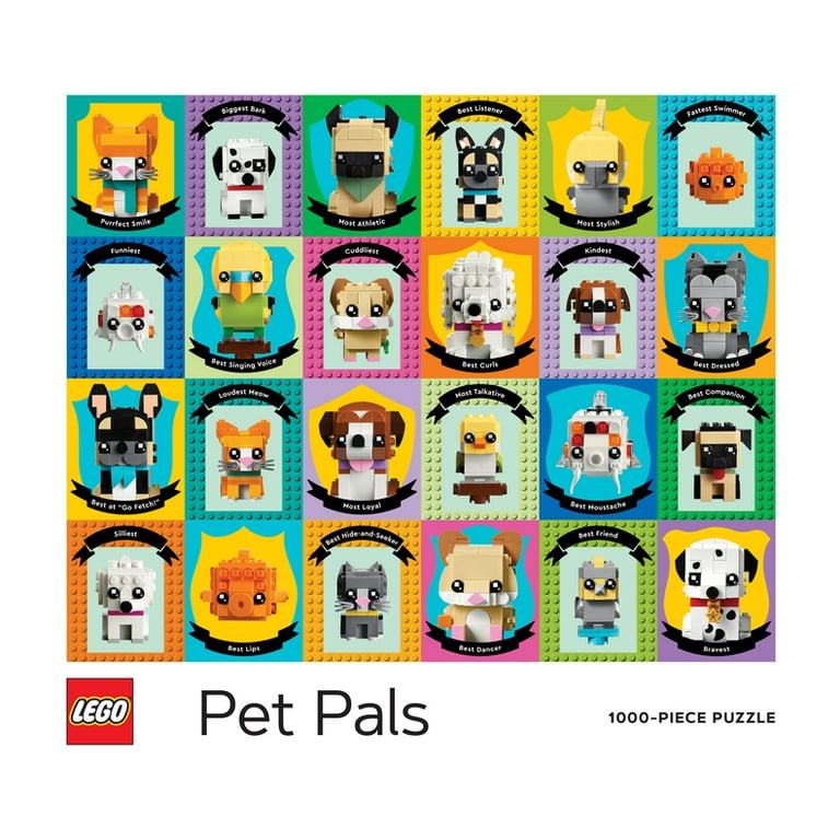 Lego: LEGO Pet Pals 1000-Piece Puzzle (Jigsaw) 
