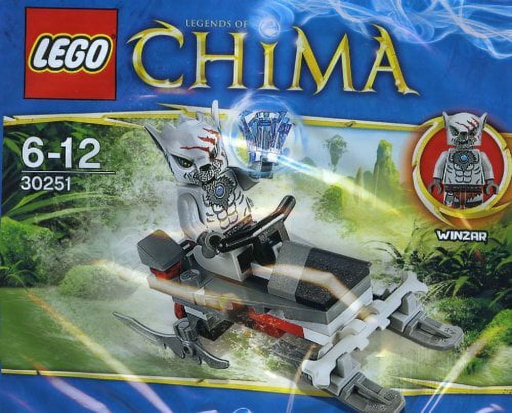 【wamiles】4点セット Lego Legends of Chima Winzars Pack Patrol 30251 Bagged - Walmart.com