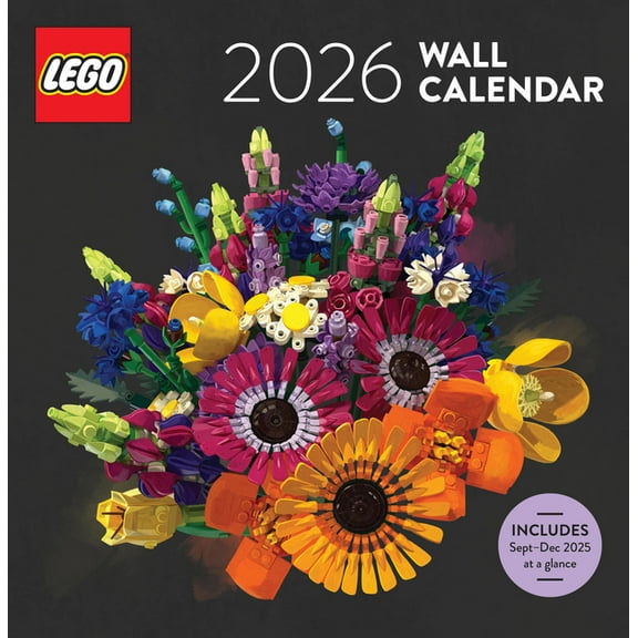 Lego Lego 2026 Wall Calendar, (Paperback)