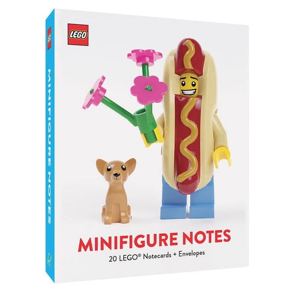 Lego: Lego Minifigure Notes: 20 Notecards and Envelopes (Cards)