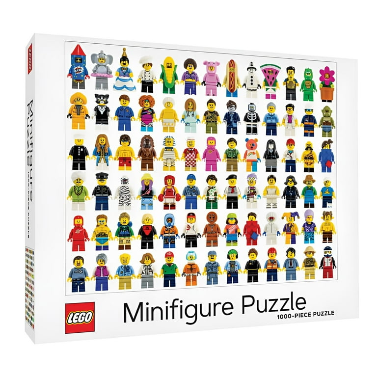Walmart: LEGO Iconic Minifigures 1000-Piece Jigsaw Puzzle Great