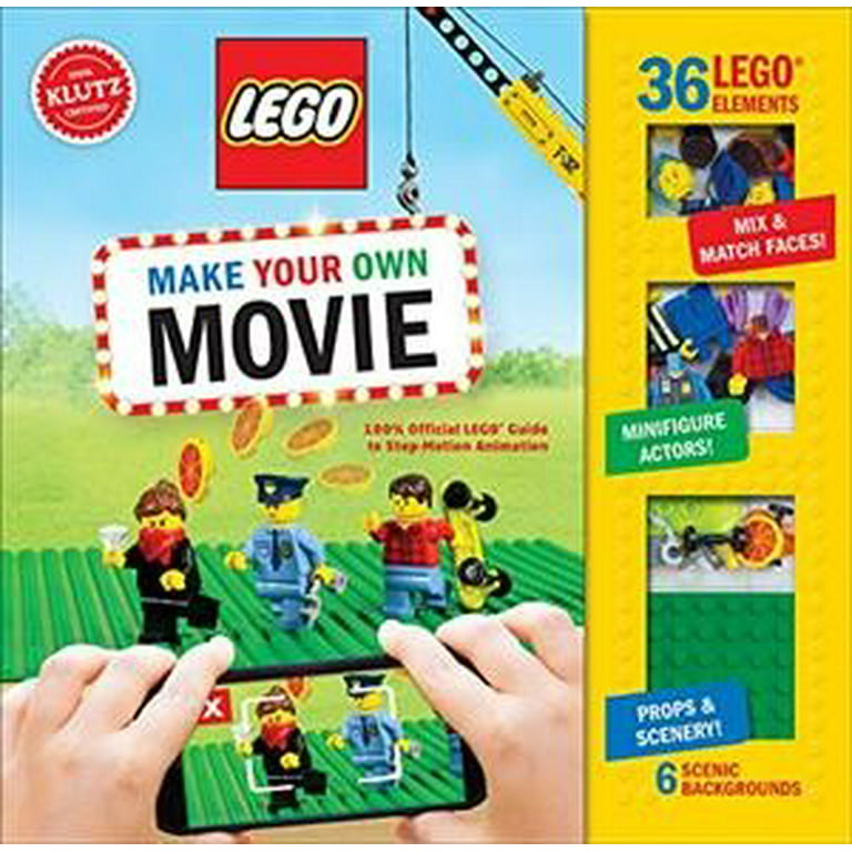 generation mandskab Addition Lego Make Your Own Movie: 100% Official Lego Guide to Stop-Motion Animation  (Other) - Walmart.com
