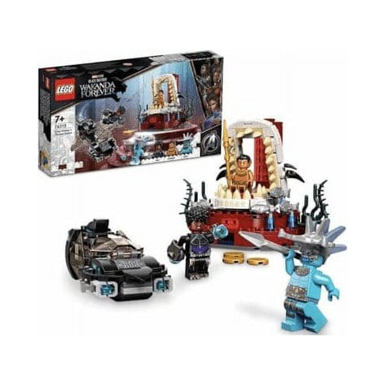LEGO, Marvel King Namor's Throne Room, 76213, 1 Set - Walmart.com