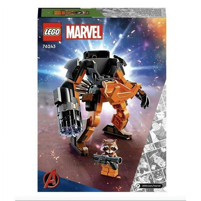 Lego Marvel Rocket Robot Armour 76243 - Walmart.com
