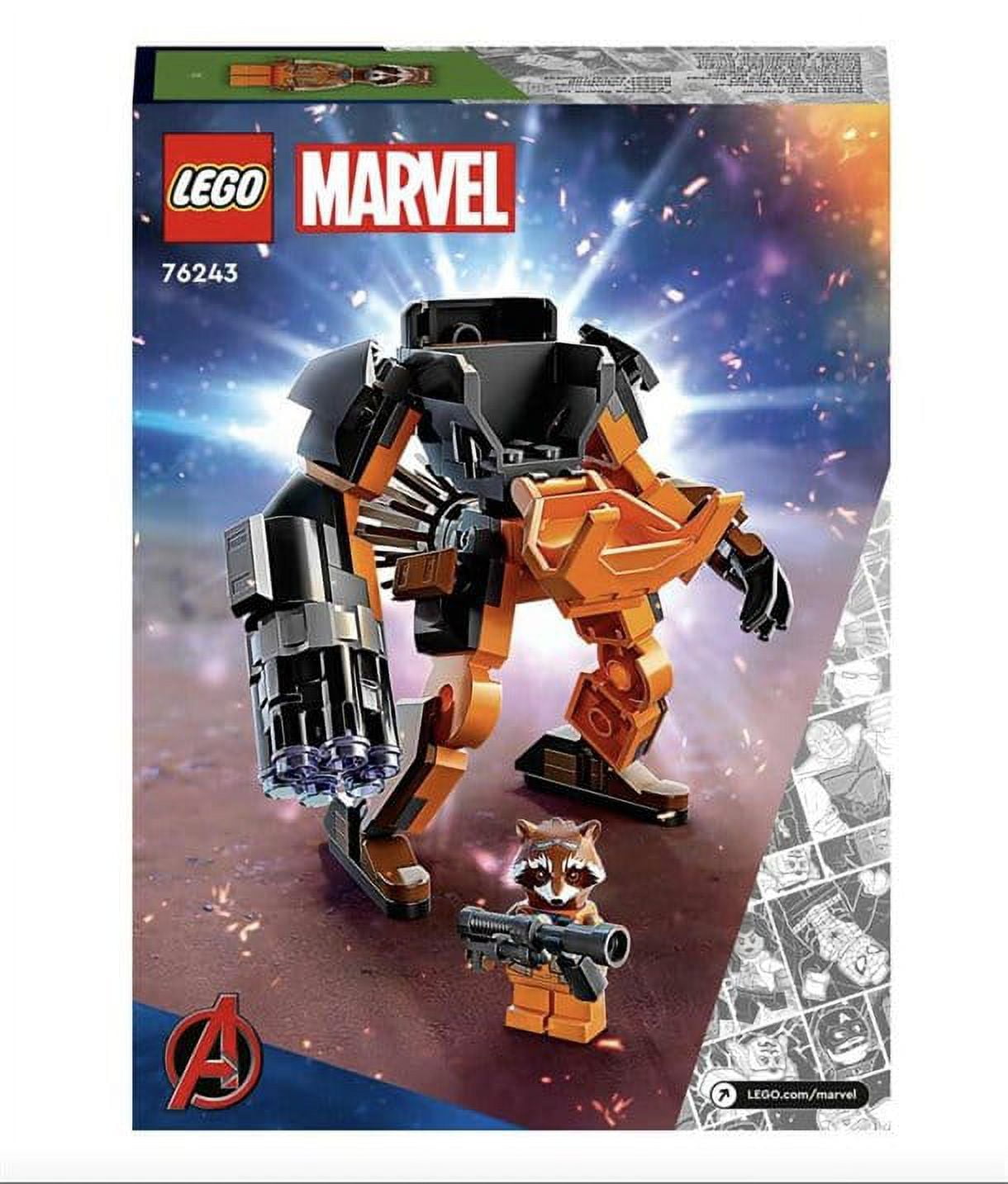  LEGO Marvel Iron Man Mech Armor 76203 Building Kit; Collectible  Mech and Minifigure for Iron Man Fans Aged 7+ (130 Pieces) : Toys & Games