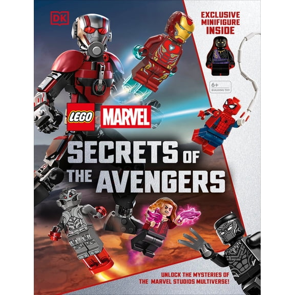 Lego Marvel Secrets of the Avengers: With Exclusive Minifigure (Paperback)
