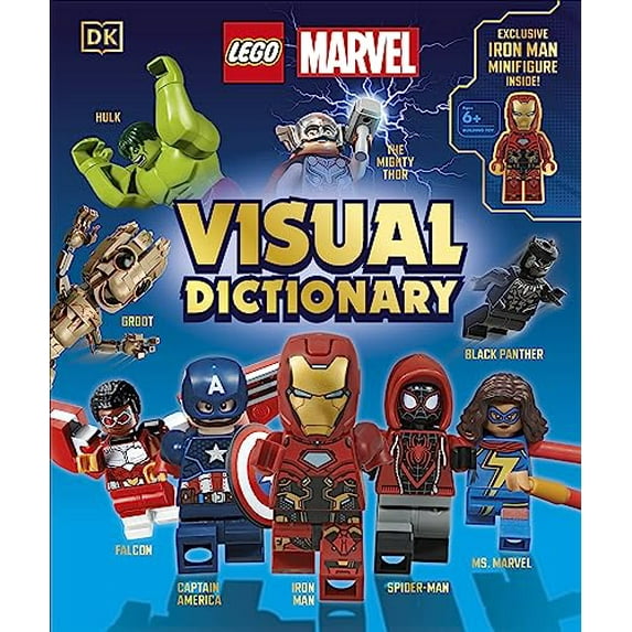 Pre-Owned Lego Marvel Visual Dictionary: With Exclusive Iron Man Minifigure (Misc.) 074408461X 9780744084610