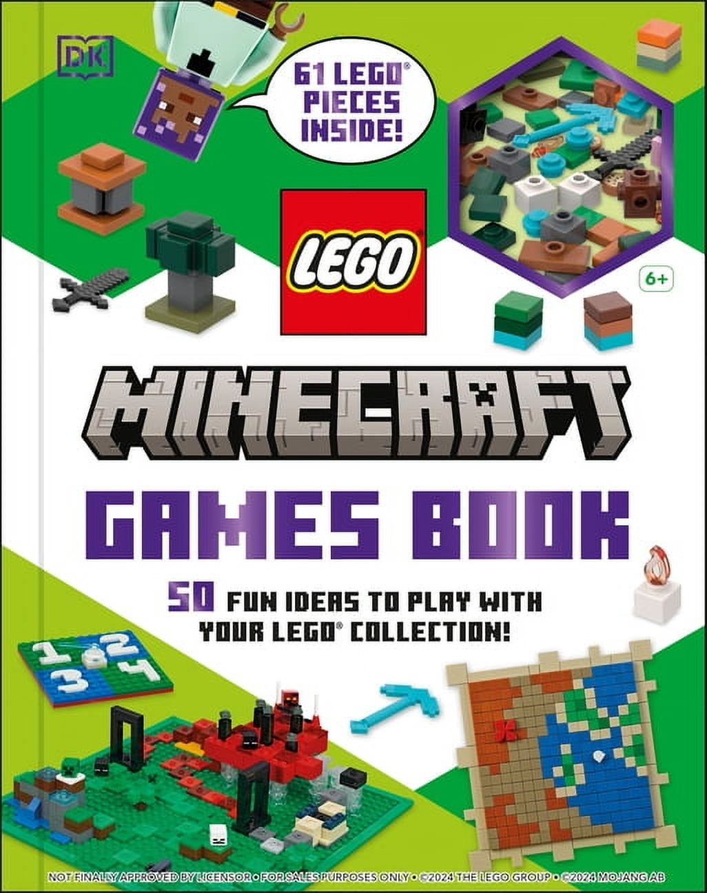 Lego Minecraft Games Book: 50 Fun Ideas to Play with Your Lego Collection! (Paperback)