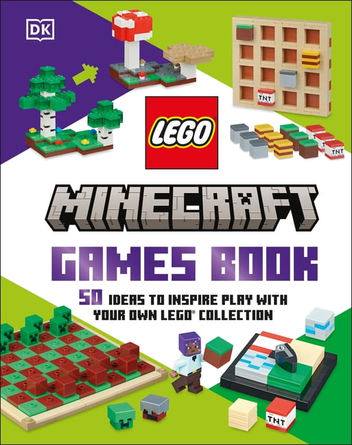 Lego Minecraft Games Book (Library Edition): 50 Fun Ideas to Play with Your Lego Collection! Without Bricks, (Hardcover)