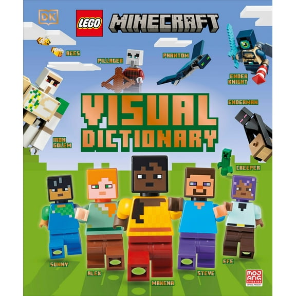 Lego Minecraft Visual Dictionary (Library Edition): This Edition Does Not Include a Minifigure, (Hardcover)