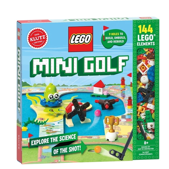 LEGO Mini Golf Hardcover Book – Brick-Built Fun for Everyone