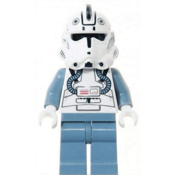 Lego Minifigure New Clone Trooper V-wing Pilot (Phase 2) - Sand Blue Arms and Legs, Black Head