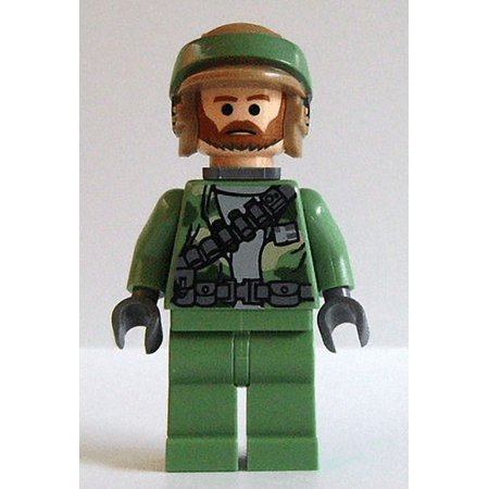 Lego Minifigure New Endor Rebel Commando - Beard