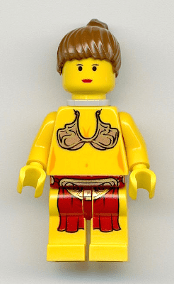 Lego Minifigure New Princess Leia Jabba Slave Walmart