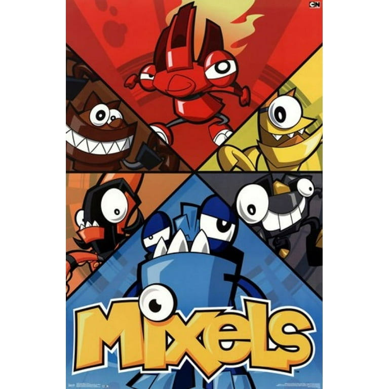 Lego Mixels Group Poster Print 24 x 36 Walmart