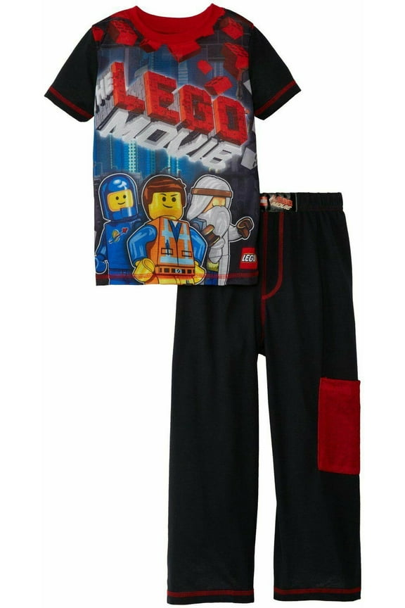 Movie 2 PC Short Sleeve Pajama Set Boy Size 8