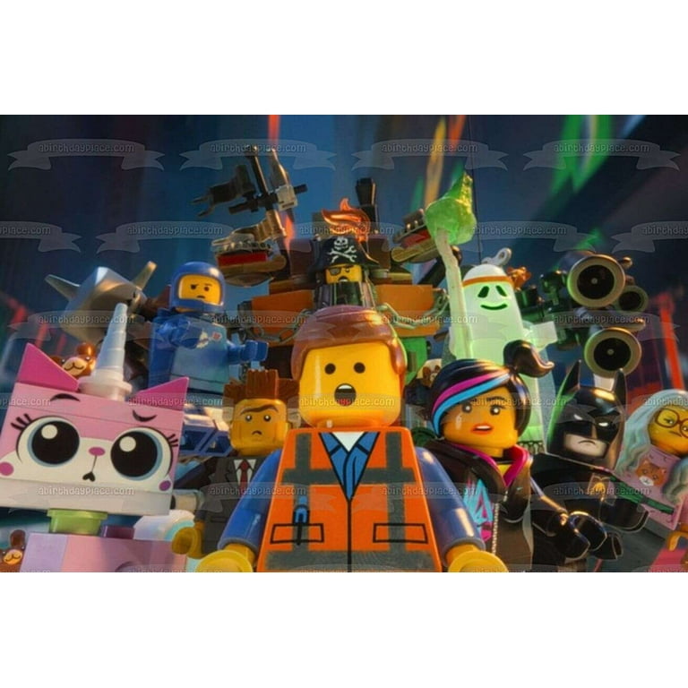 Lego Movie 2 The Second Part Cast Edible Cake Topper Image ABPID00014V1