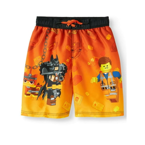 Lego Movie Swim Trunks Shorts Boy Size 6/7