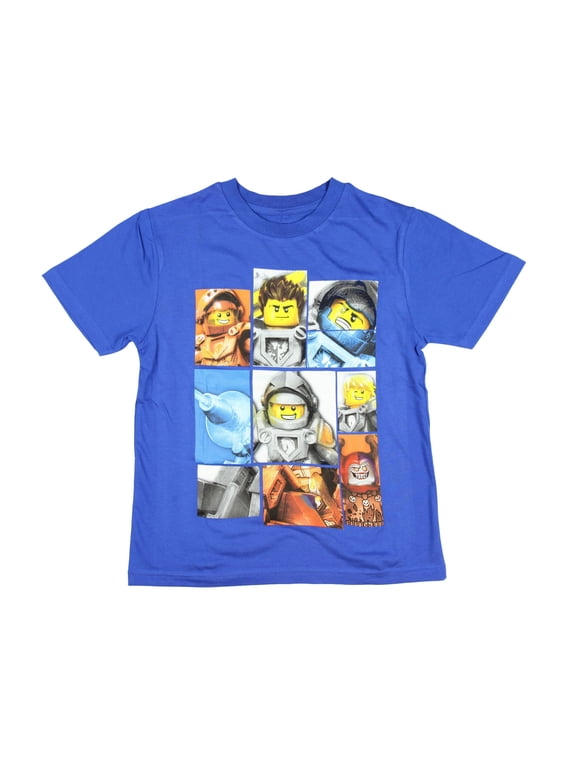 Nexo Knights Good Vs. Evil Boys Shirt (XSmall 4/5)
