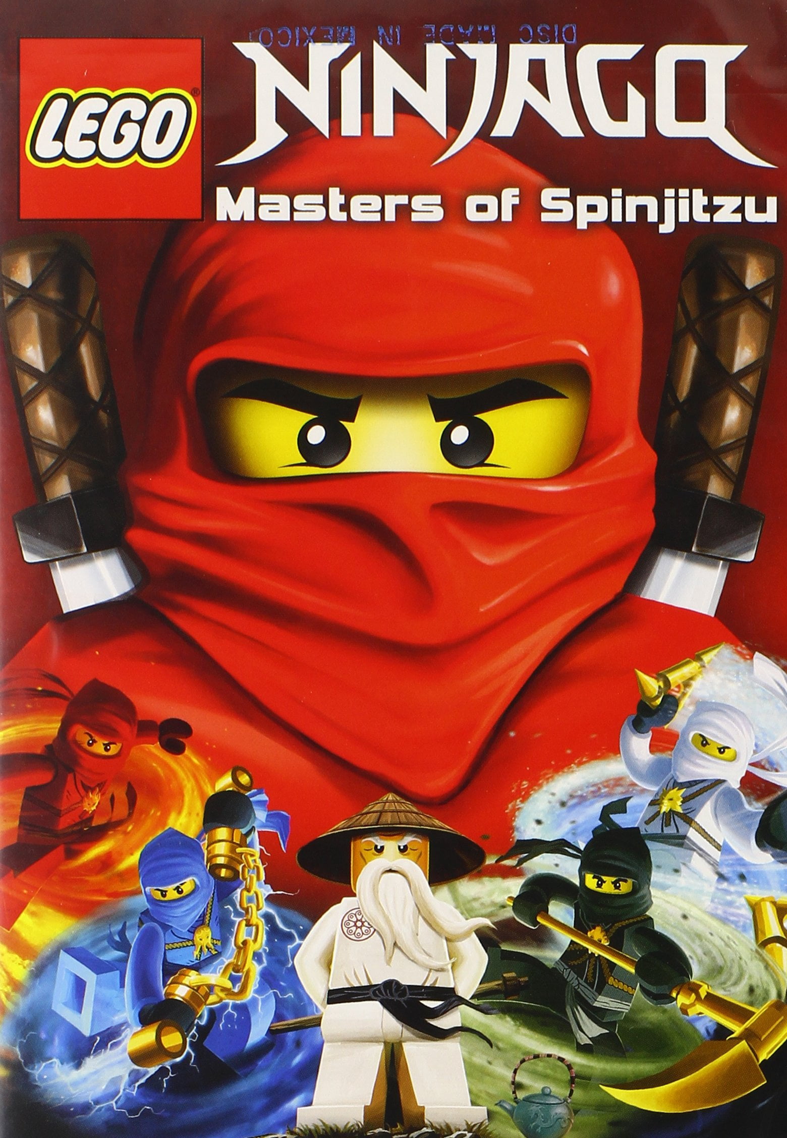 Lego Ninjago Masters of Spinjitzu [DVD] - Walmart.com