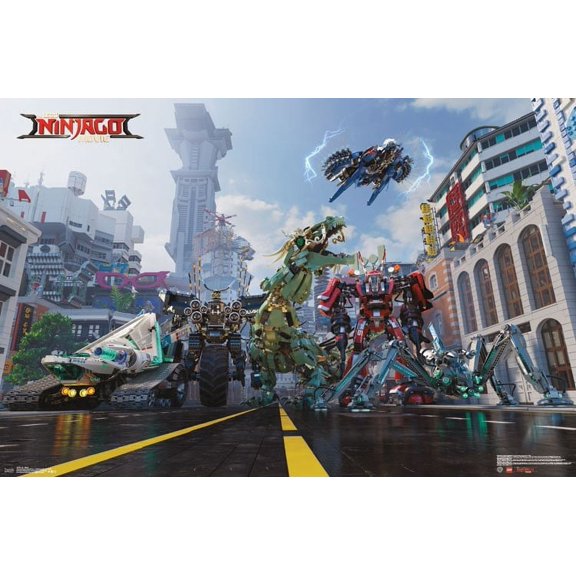 Lego Ninjago - Mech Poster Print (34 x 22)