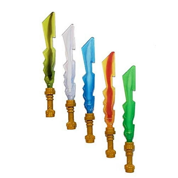 Lego Ninjago Ninja Elemental Blades Interlocking Block Building Sets