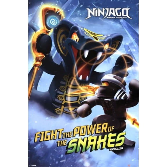 Lego - Ninjago - Power of Snakes Poster (24 x 36)