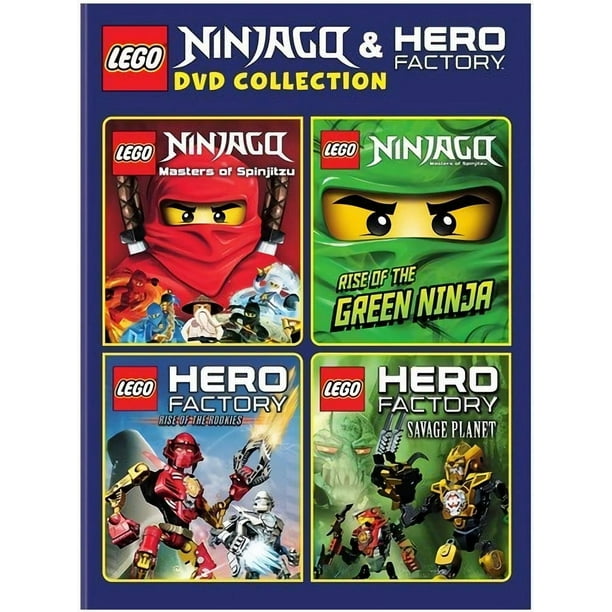 LEGO Ninjago and Hero Factory DVD Collection [DVD] Walmart Business