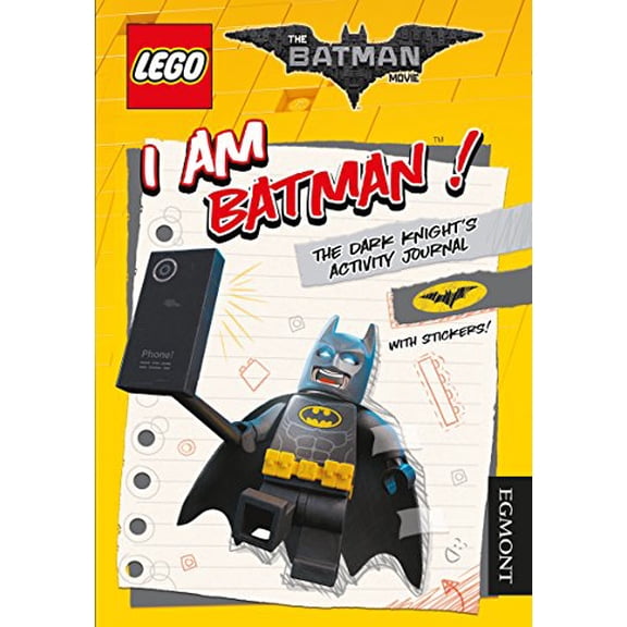 Pre-Owned THE LEGO BATMAN MOVIE: I Am Batman! The Dark Knight's Activity Journal (Lego DC Comics) Paperback