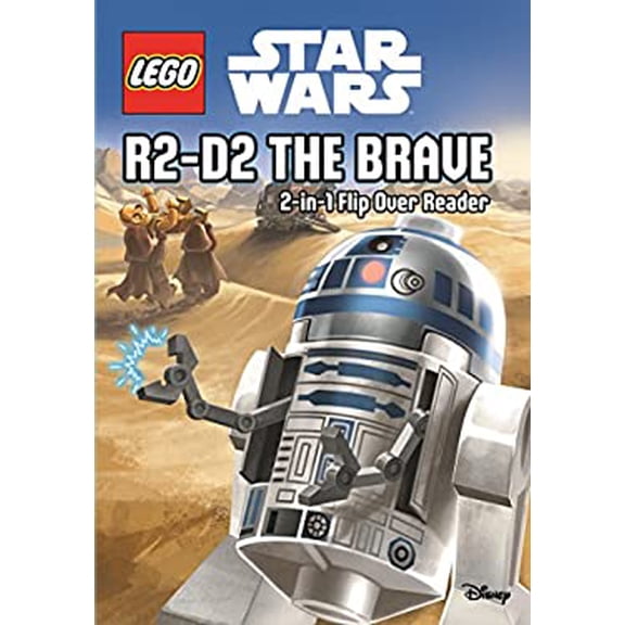 Pre-Owned Lego (R) Star Wars: 2-In-1 Flip Over Reader: R2-D2 the Brave/Han Solo's Adventures (Paperback) 140528496X 9781405284967