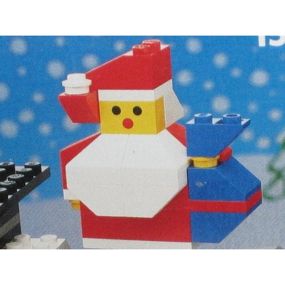 Lego Santa and Chimney 1549