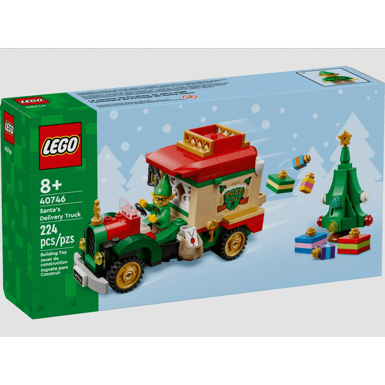 【未使用に近い】ディズニー ホリデーハウス Lego Santa's Delivery Truck 40746 - Walmart.com