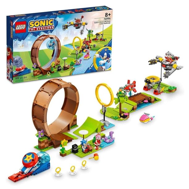 Lego Sonic the Hedgehog Sonic Green Hill Zone Circle Obstacle 76994