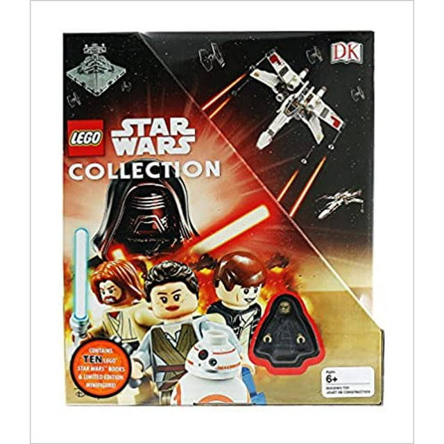Lego Star Wars Collection Ten Books and Limited Edition Minifigure