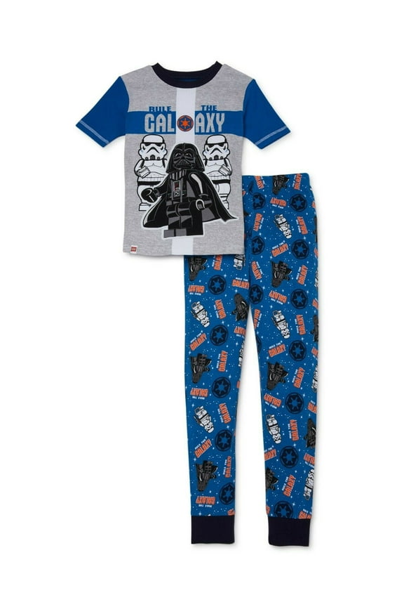 Star Wars Darth Vader 2PC Short Sleeve Tight Fit Pajama Set Boy Size 10