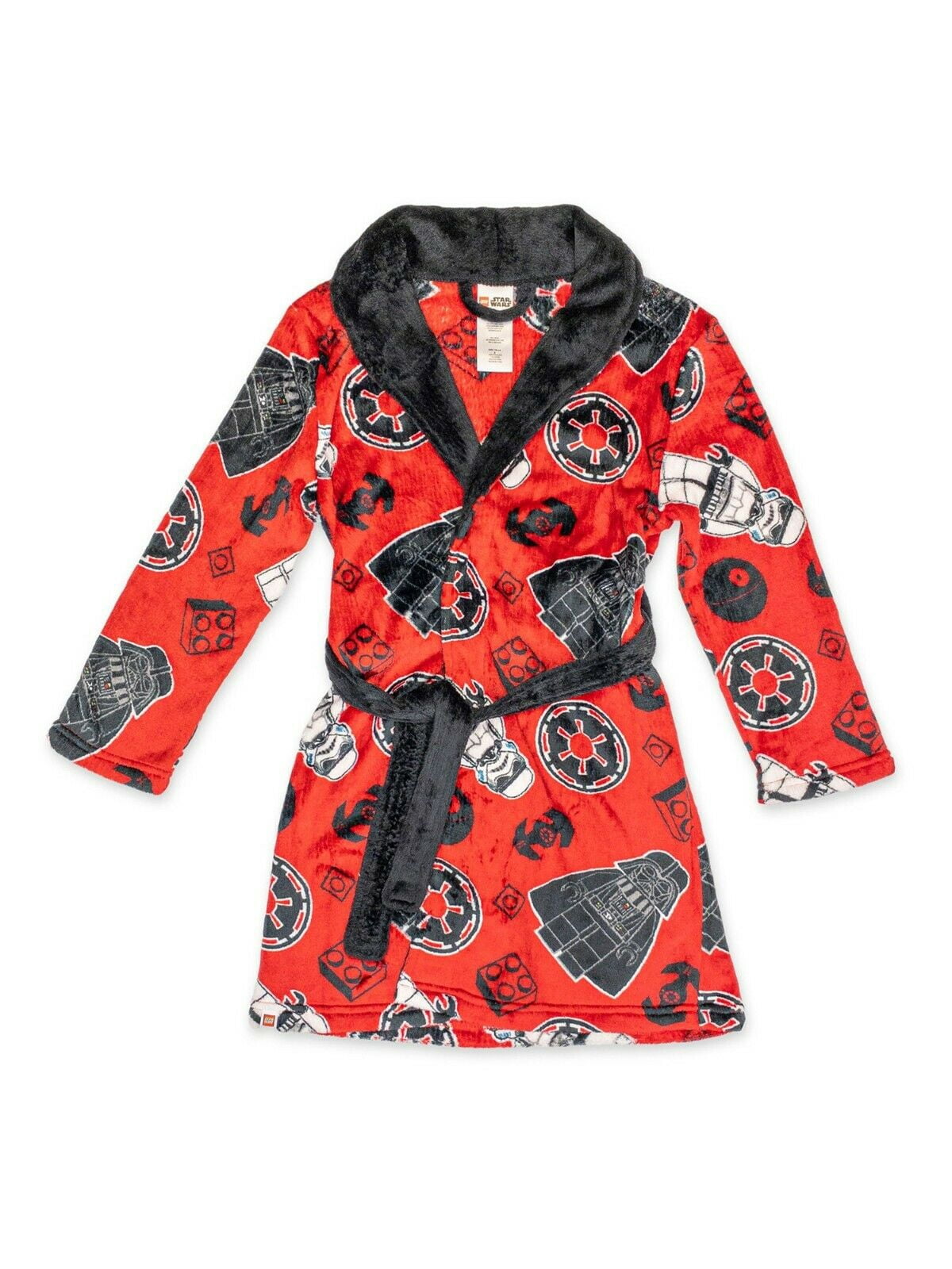 Star Wars Kids Hooded Bath Robe, Darth Vader and Stormtrooper, Pajama ...