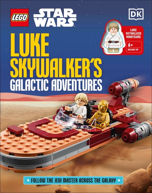 Lego Star Wars Luke Skywalker's Galactic Adventures, (Paperback)