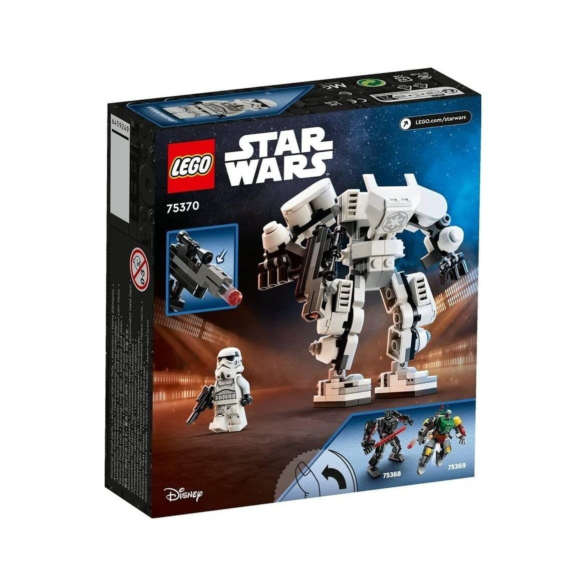 Lego Star Wars Stormtrooper Robot 75370