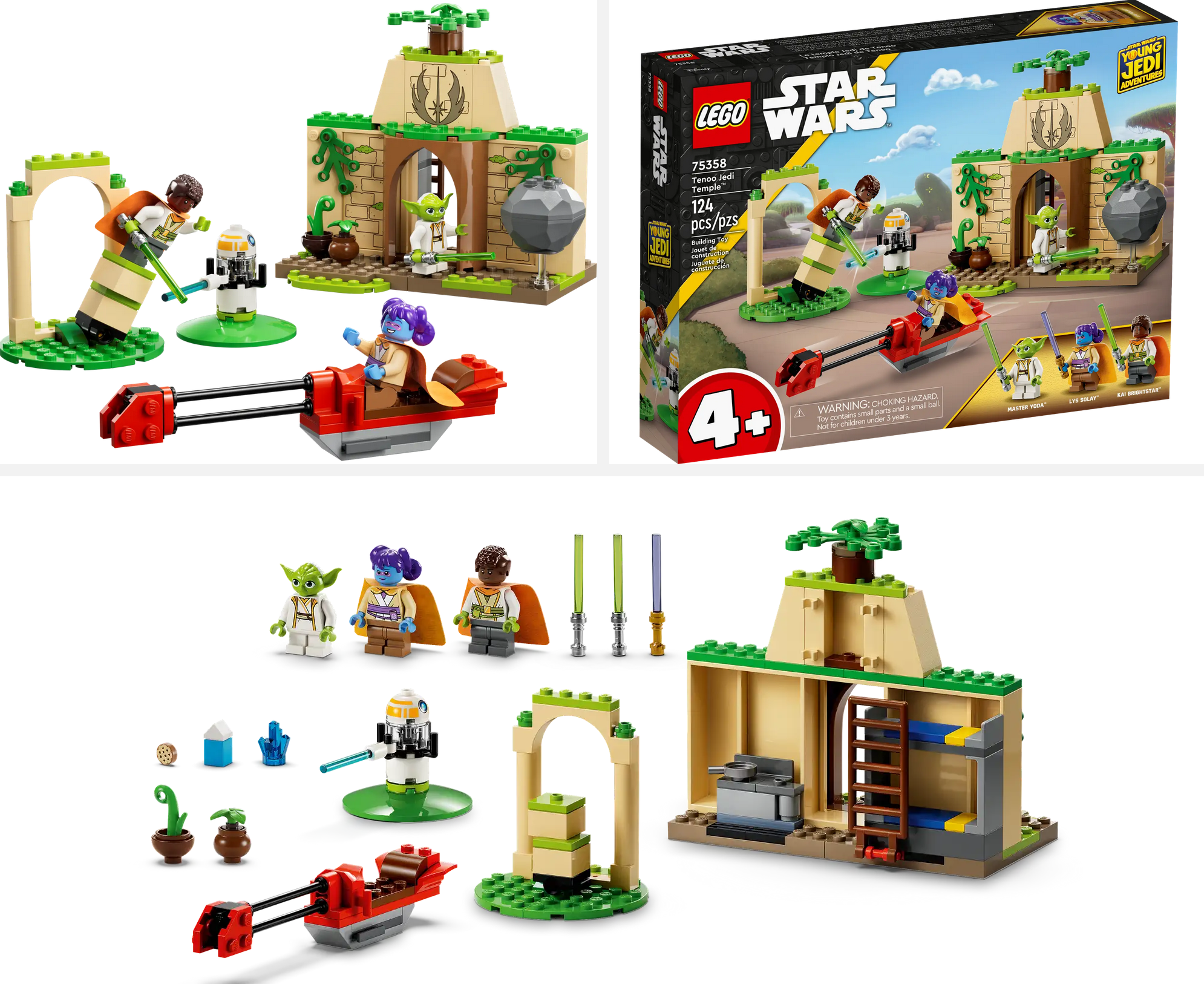 Lego Star Wars Tenoo Jedi Temple 75358