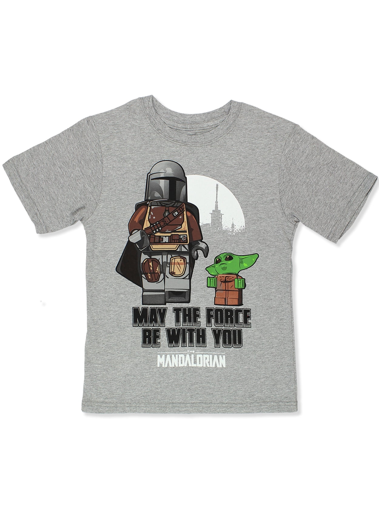 Lego Star Wars The Mandalorian Kids Short Sleeve T Shirt Tee
