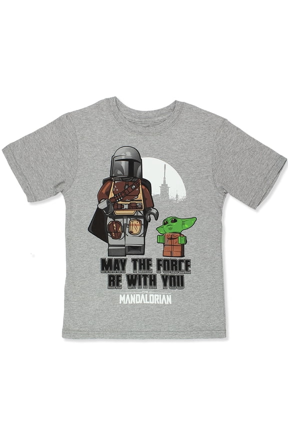 The Mandalorian Kids Short Sleeve T-Shirt Tee LEH015BLYT