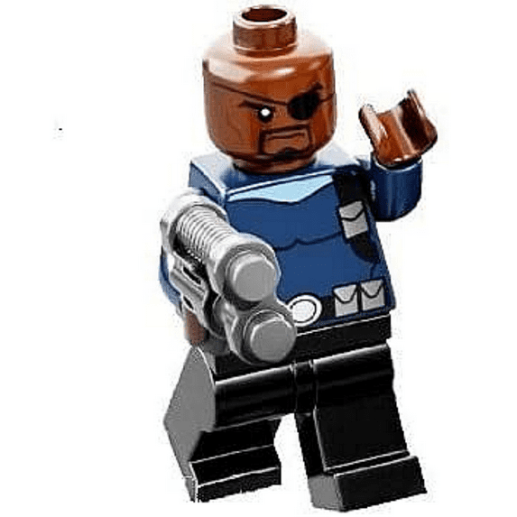 Lego Super Heroes Nick Fury Minifigure