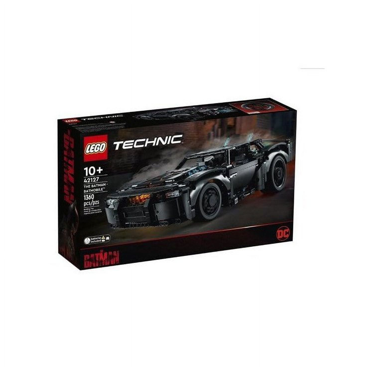  LEGO Technic The Batman – Batmobile 42127 Model Car Building  Toy, 2022 Movie Set, Superhero Gifts for Kids and Teen Fans with Light  Bricks : Toys & Games