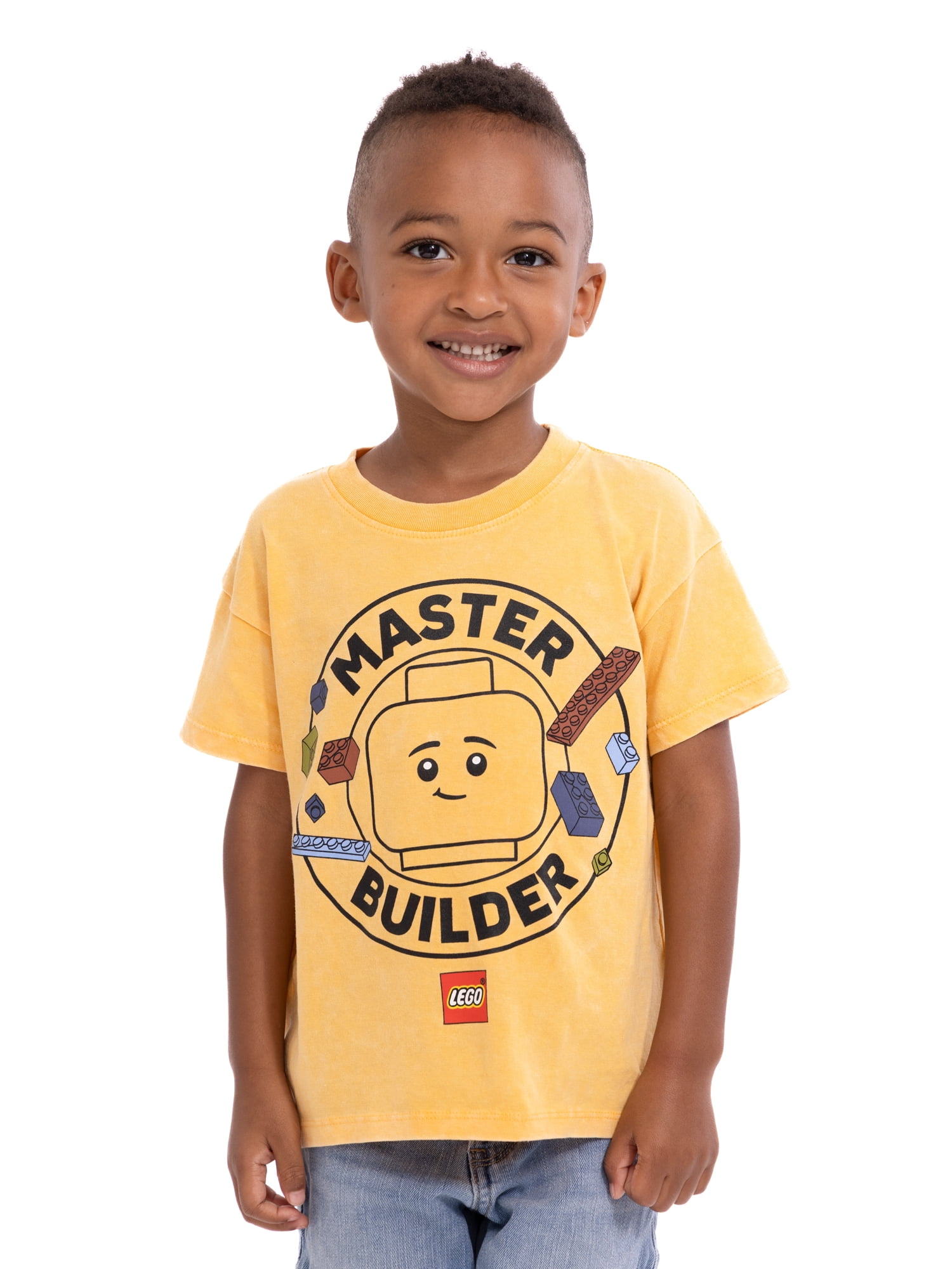 LEGO® Toddler Short Sleeve Graphic Crewneck Tee, Sizes 12M-5T