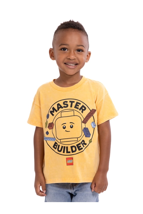 Toddler Short Sleeve Graphic Crewneck Tee, Sizes 12M-5T