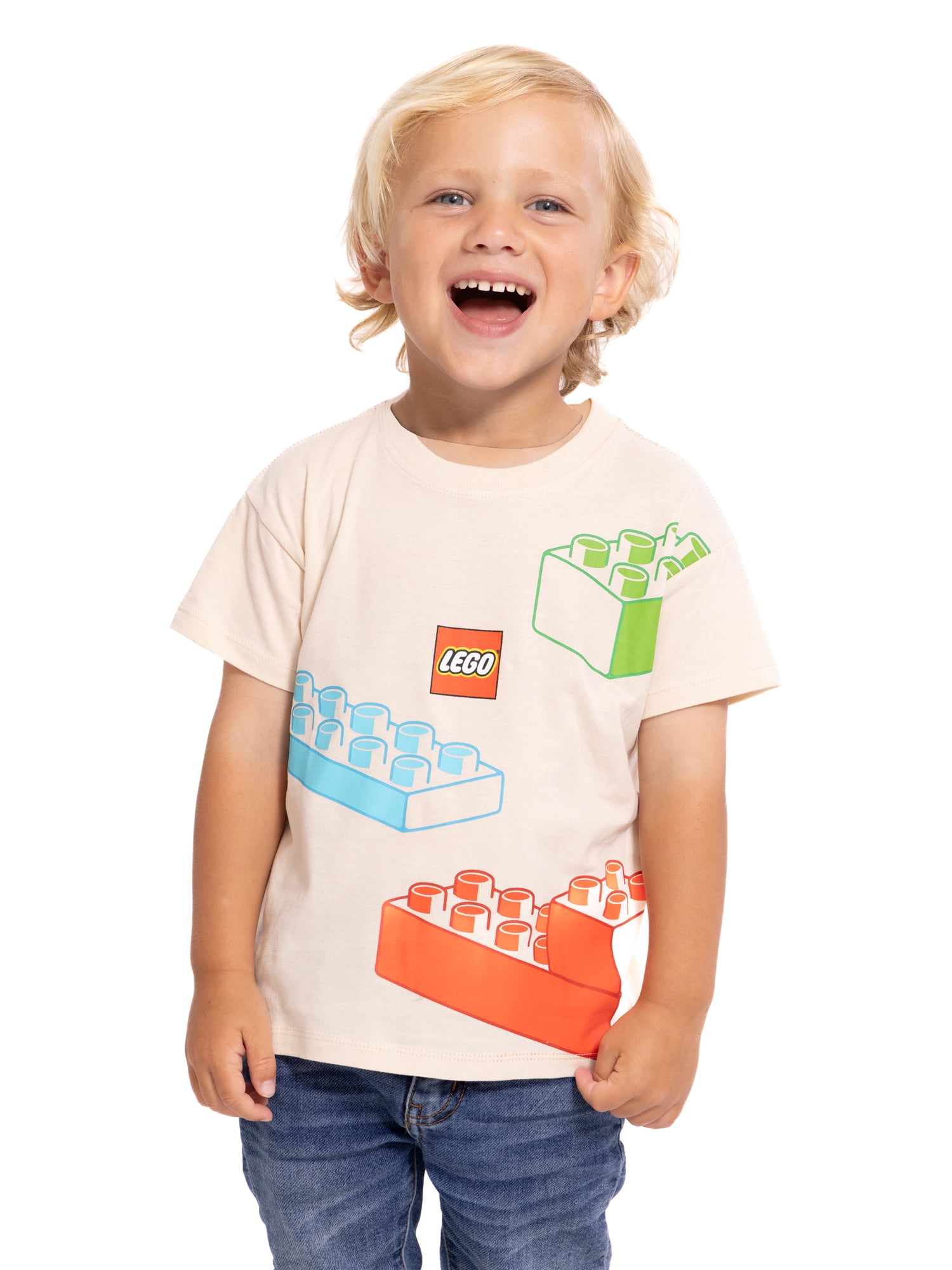 LEGO® Toddler Short Sleeve Graphic Crewneck Tee, Sizes 12M-5T